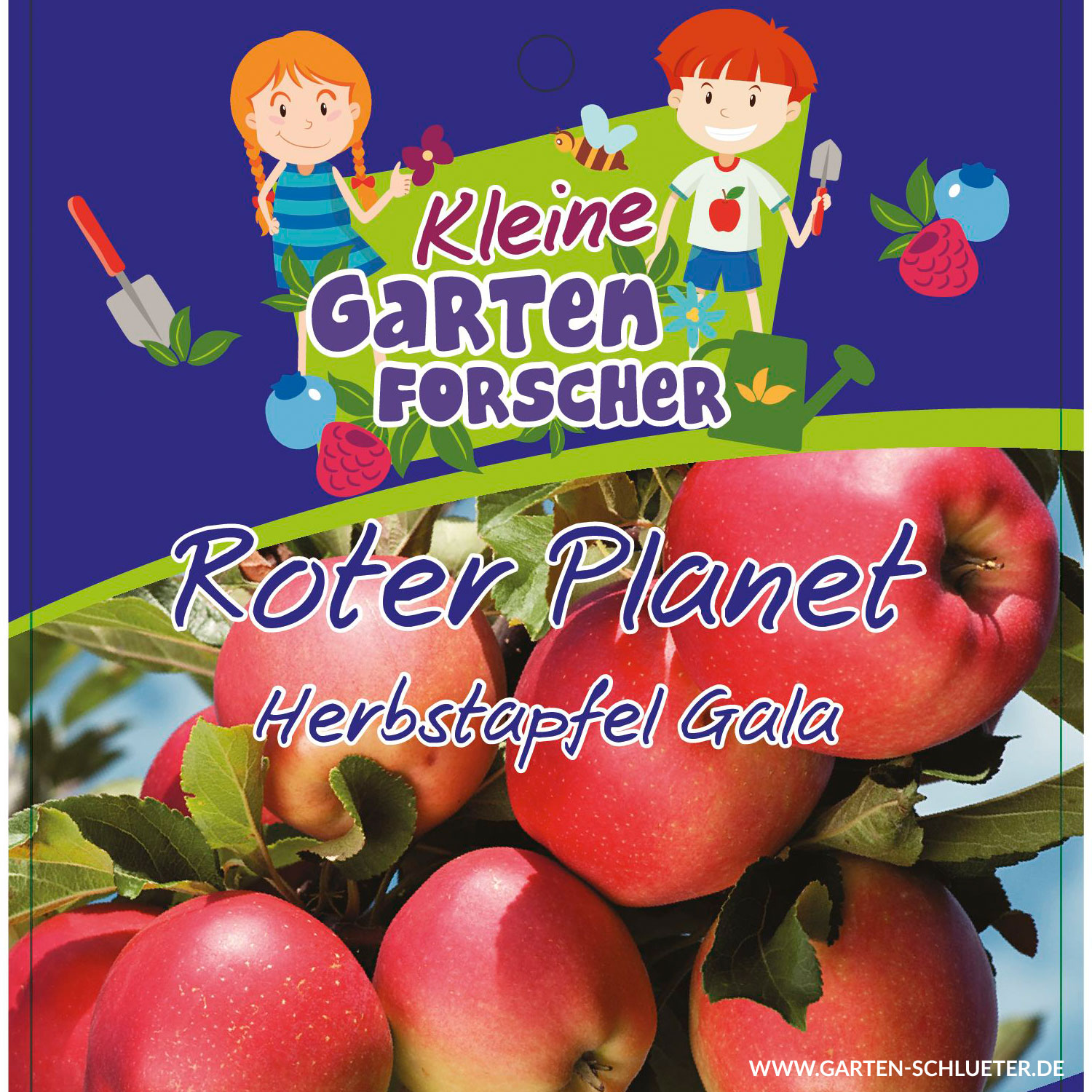 Apfel 'Roter Planet'  - Kleine Gartenforscher