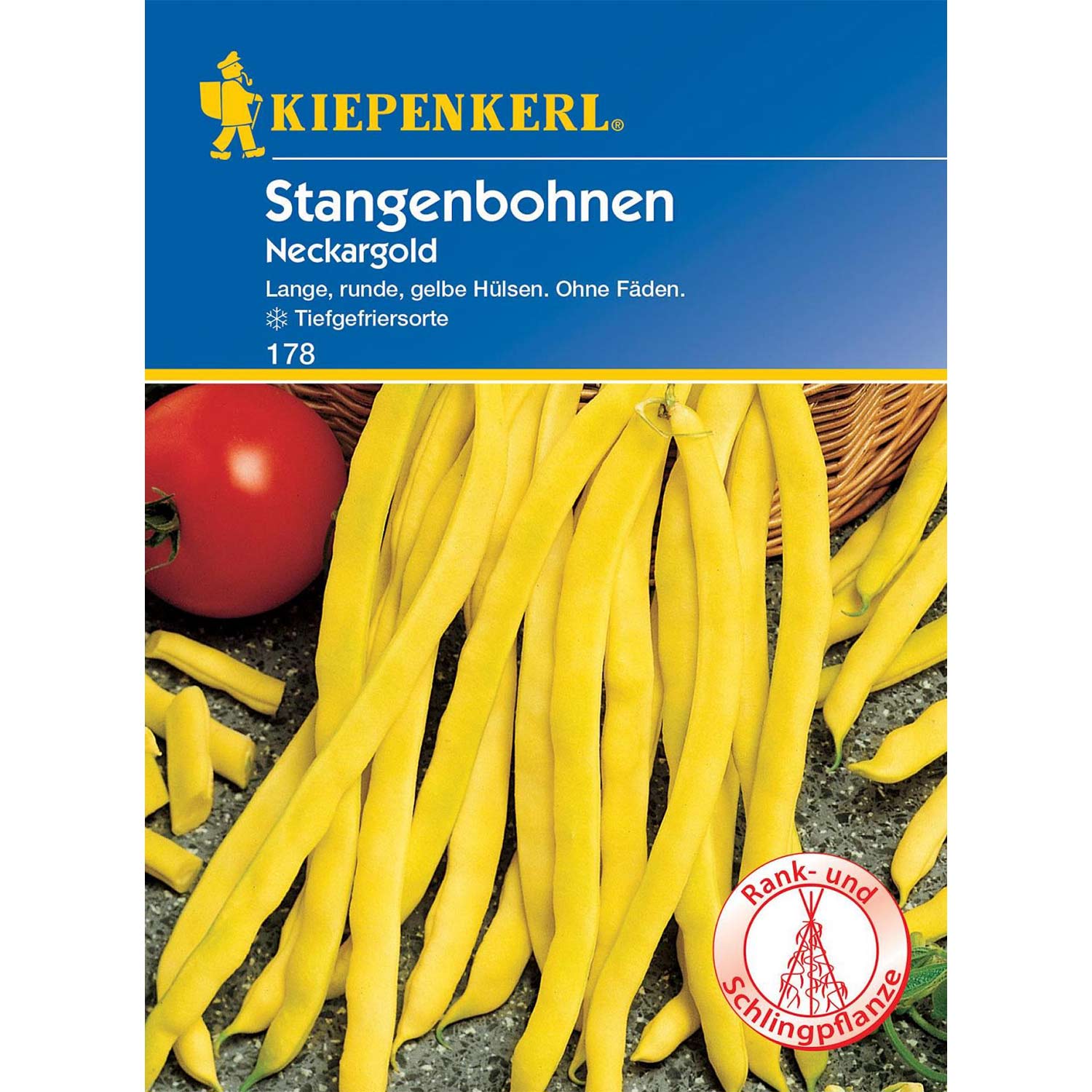 Stangenbohne 'Neckargold'