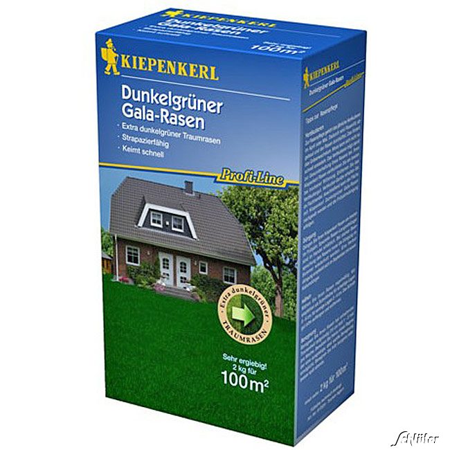 Profi-Line Dark Green Dunkelgrüner Gala-Rasen 2 kg