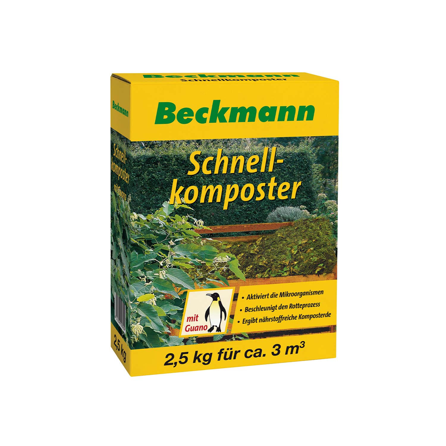 Beckmann - Schnellkomposter mit Guano - 2,5 kg