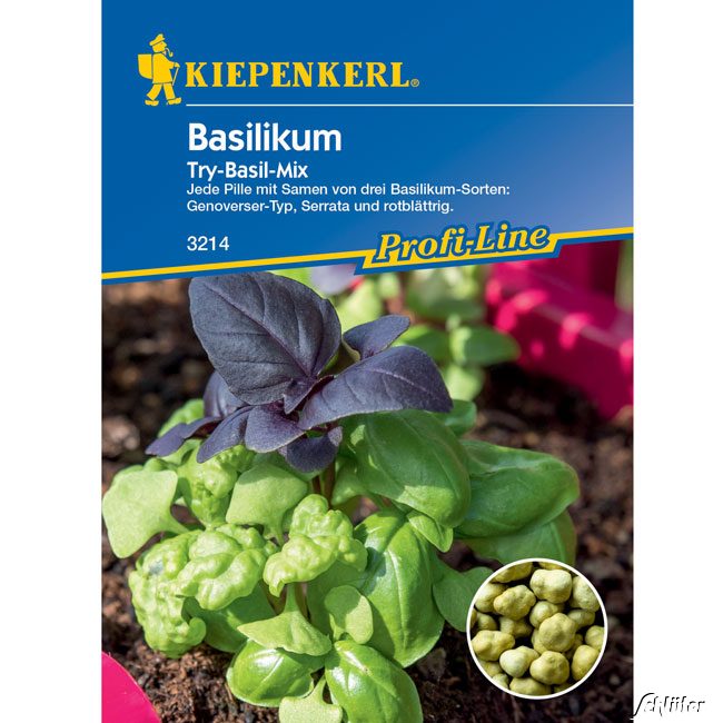 Basilikum Simply Herbs 'Try-Basil Mix'