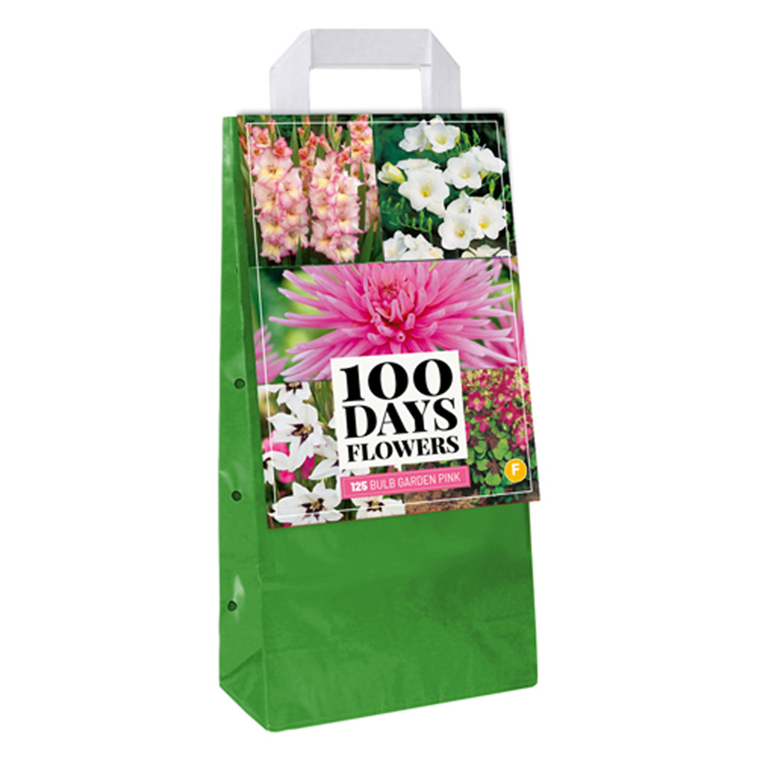 Sommerblumen-Mischung rosa-weiß - 125 Stück - Bulb Garden Bag