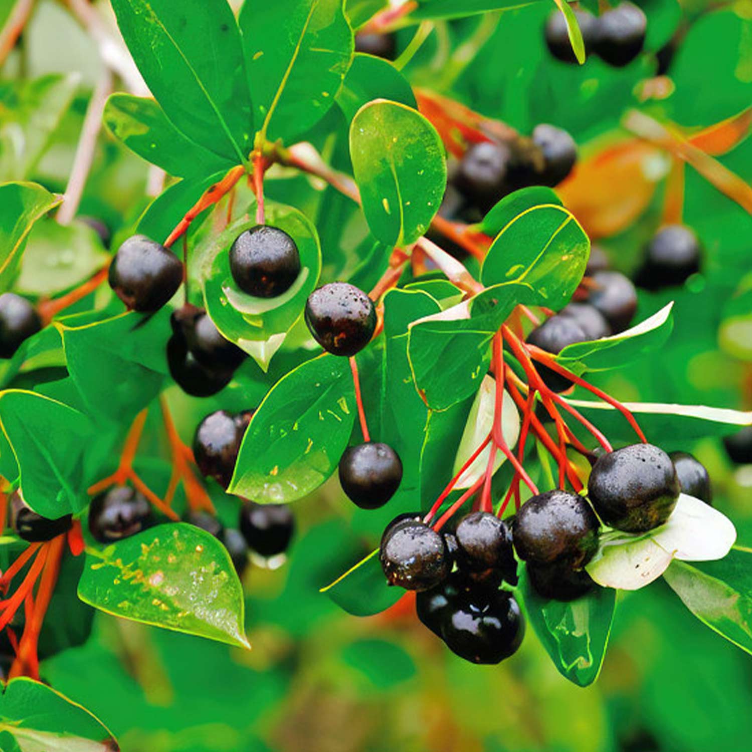 Kategorie <b>Produkt ohne Kategoriezuordnung </b> - Apfelbeere &#039;Nero&#039; 0,5 Liter, 10 - 30 Liefergröße: 10 - 30 cm  - Aronia melanocarpa &#039;Nero&#039;