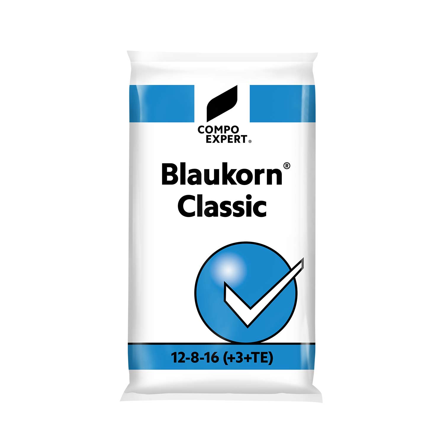 COMPO EXPERT® Blaukorn® Classic 12-8-16 (+3+TE) - 25 kg