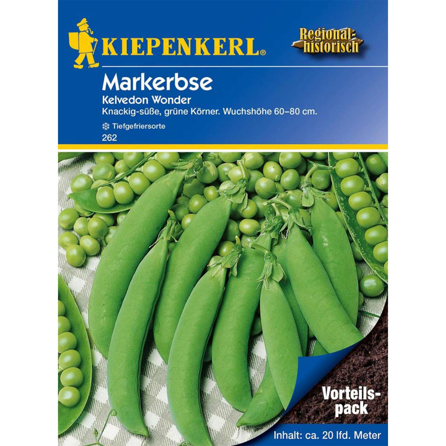 Markerbse 'Kelvedon Wonder' - 200g