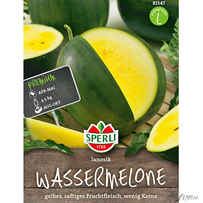 Sperli's Gelbe Wassermelone 'Janosik'