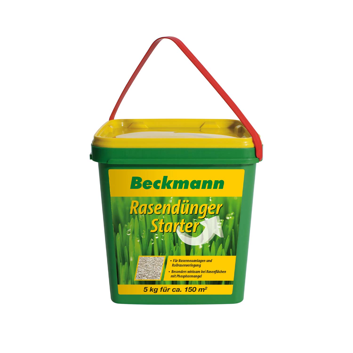 Rasendünger Starter 5 kg - Beckmann NPK-Dünger 12+22+10