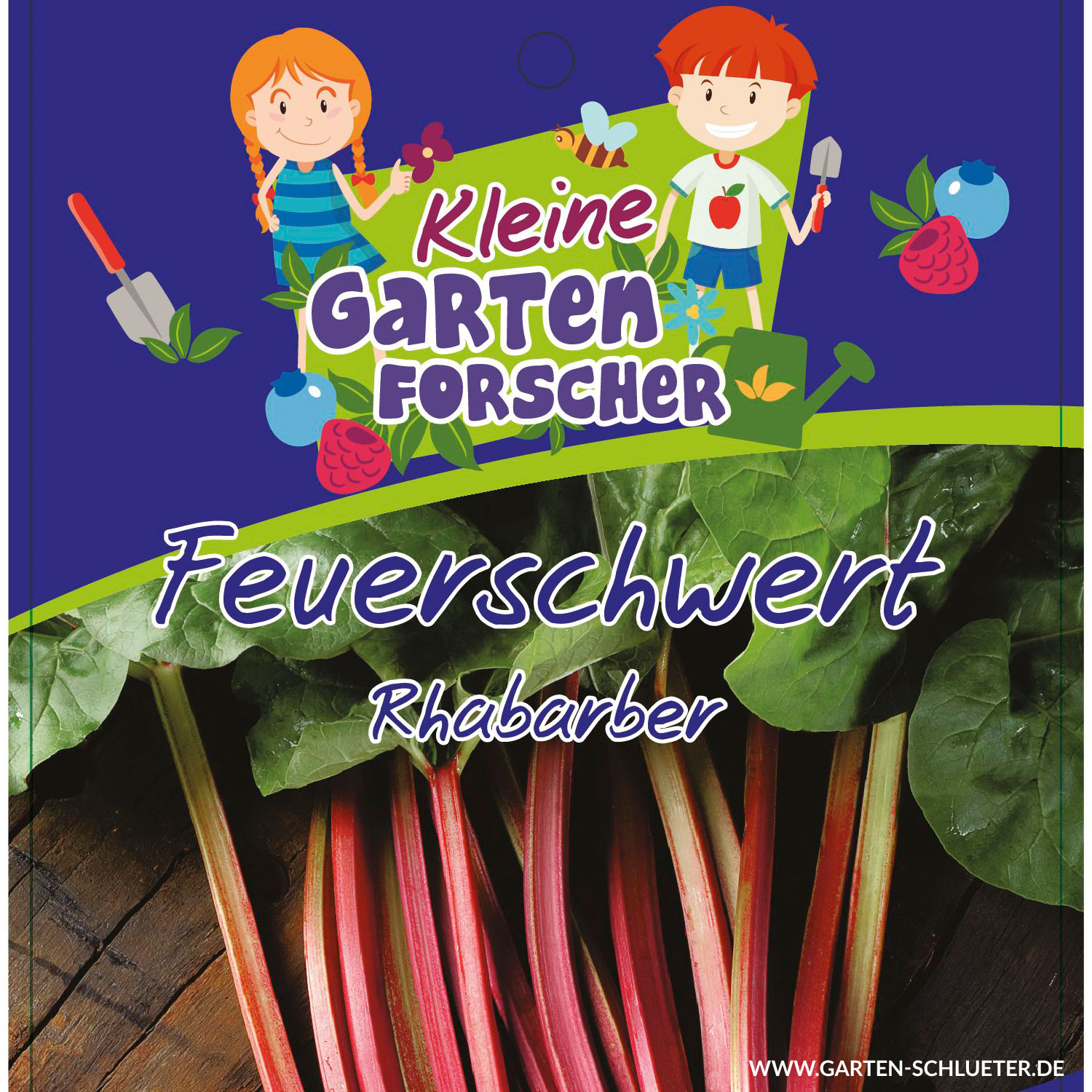 Rhabarber 'Feuerschwert'  - Kleine Gartenforscher