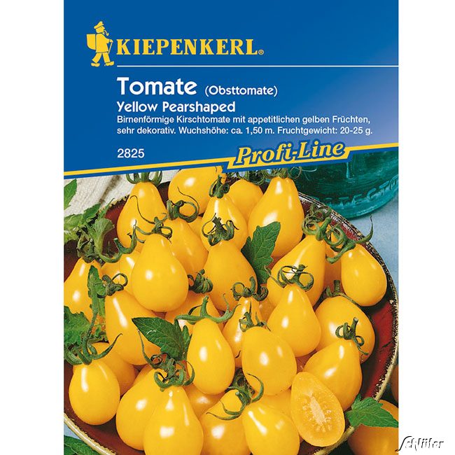 Cherry-Tomate 'Yellow Pearshaped'