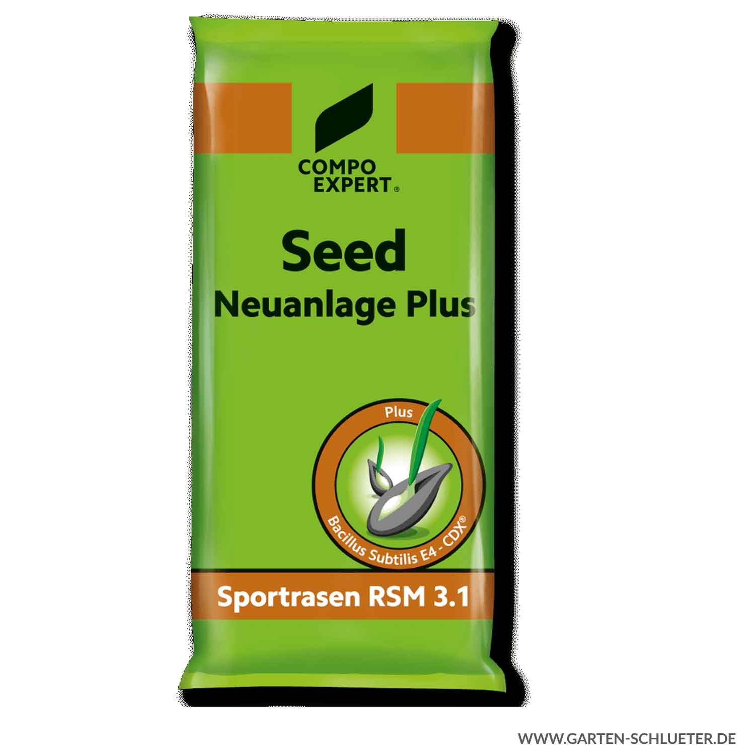 Rasensamen Sportrasen - Compo Expert® Seed Neuanlage Plus RSM 3.1 - 10 kg