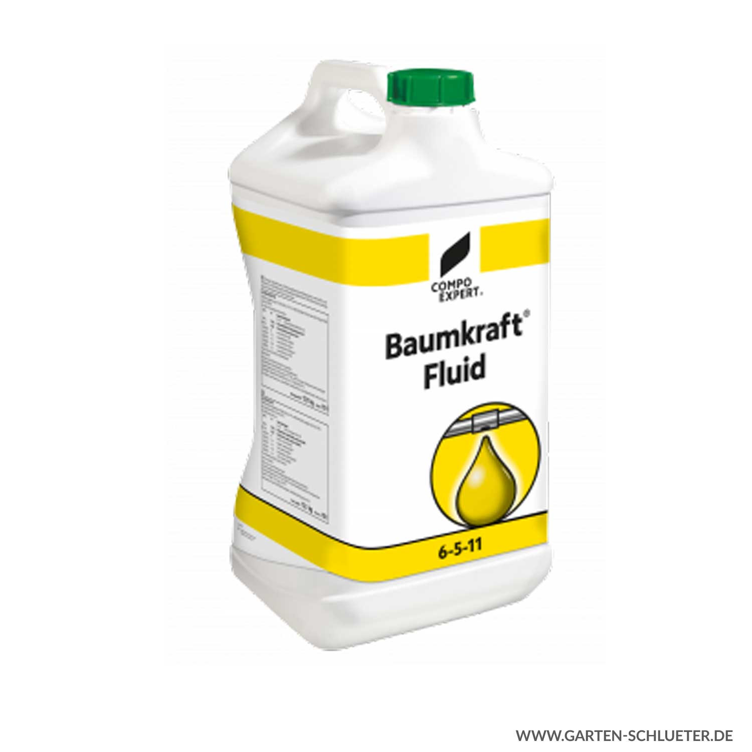 Flüssig Kaliumdünger - Compo Expert® Baumkraft® Fluid 6-5-11 - 10 Liter